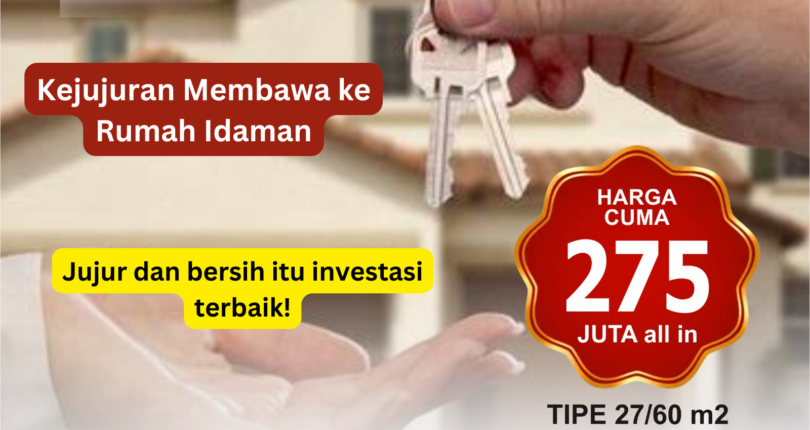 Kejujuran Membawa ke Rumah Idaman