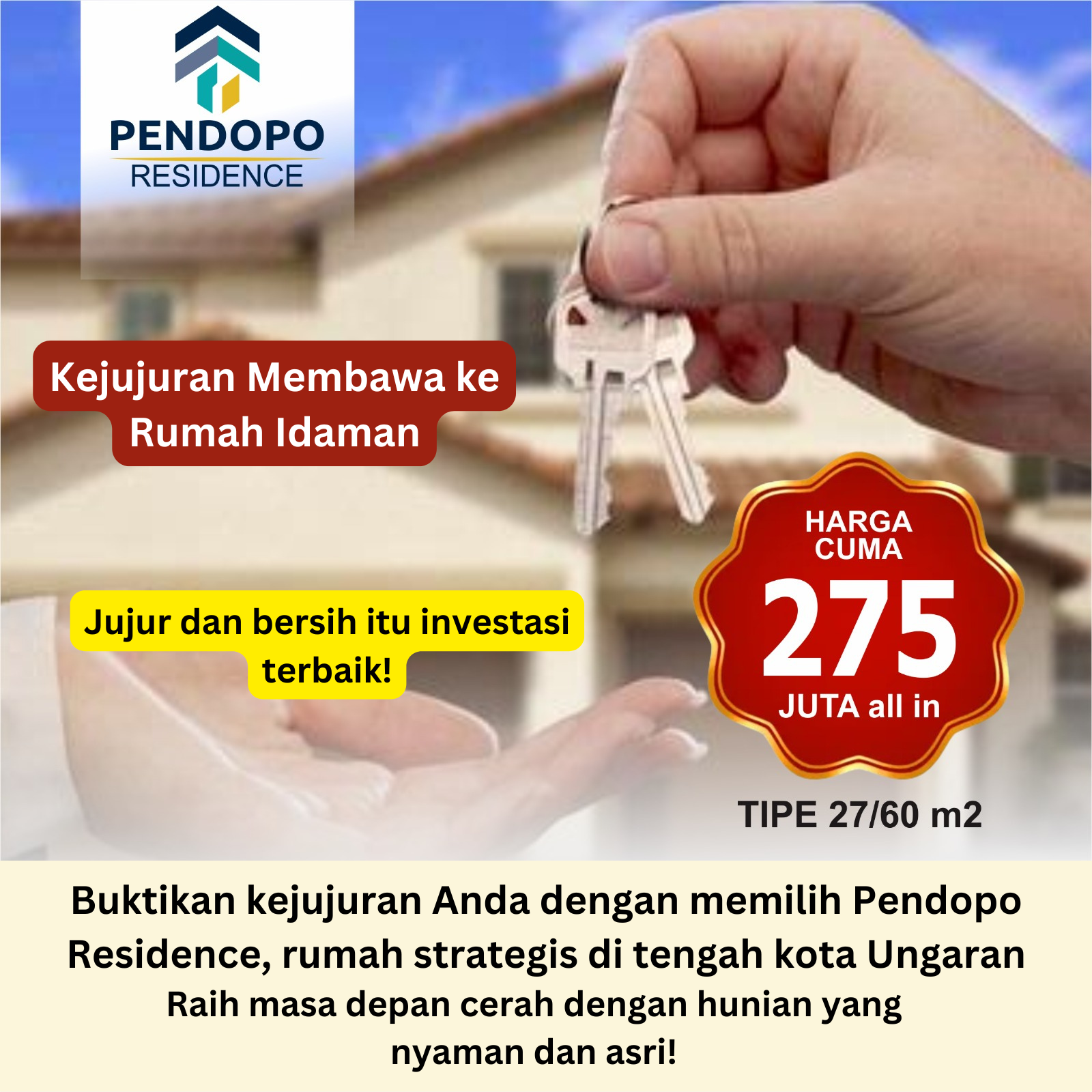 Kejujuran Membawa ke Rumah Idaman