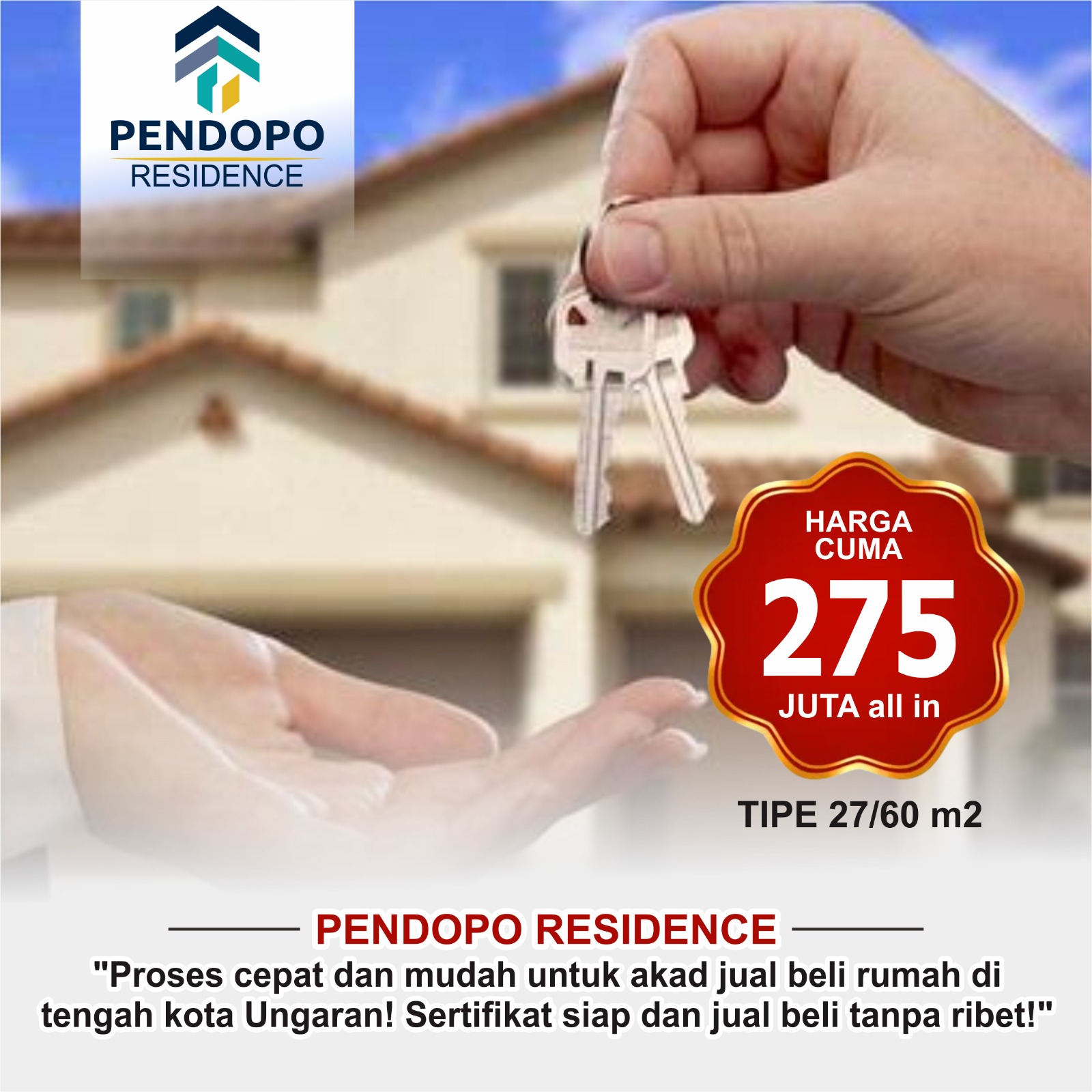 Proses Beli Rumah Terlalu Rumit? Pilih Pendopo Residence!